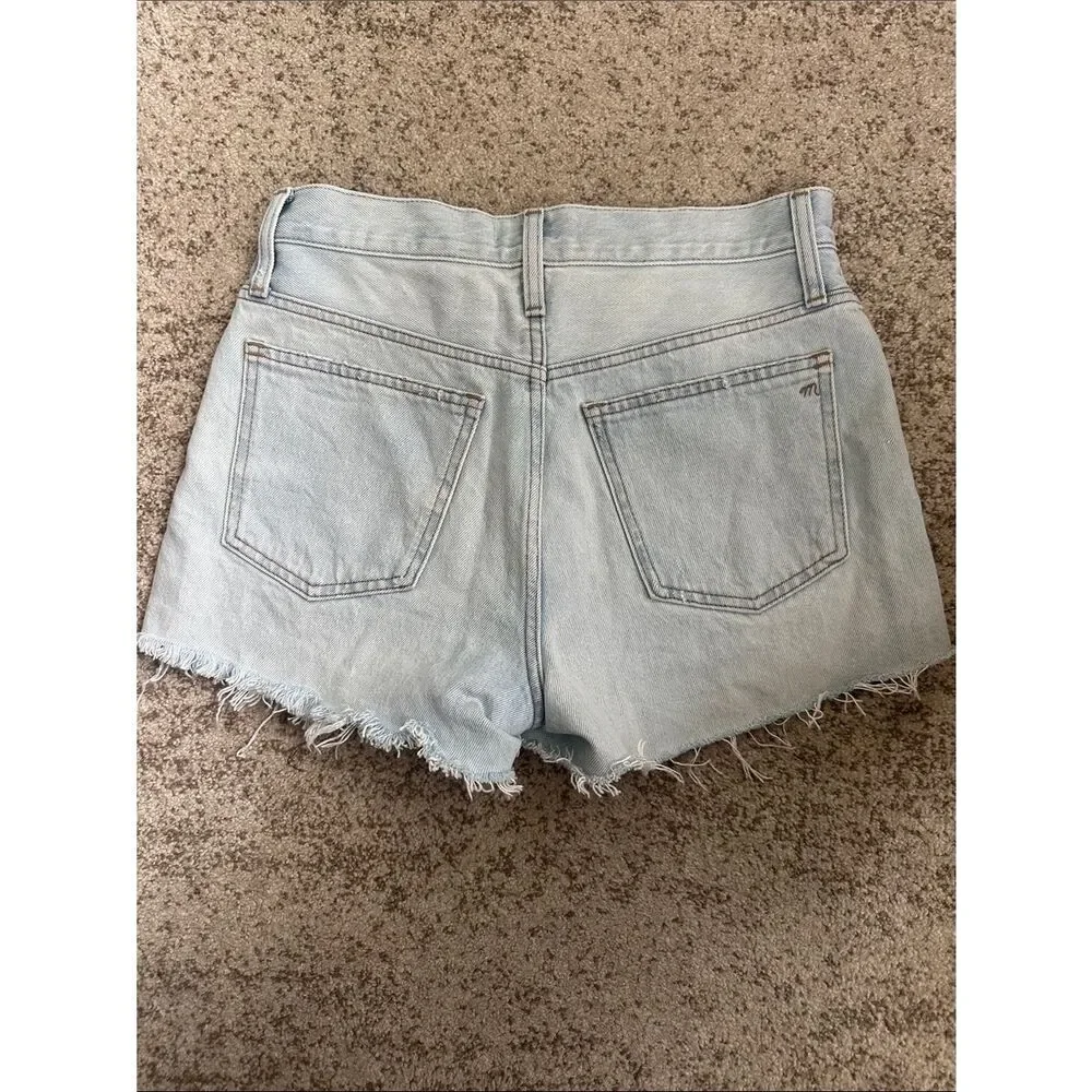 Madewell Relaxed Denim Shorts 25 - Picture 5 of 8